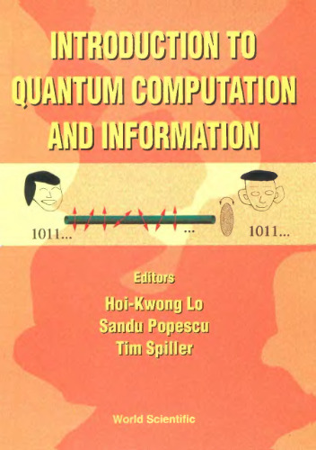 Introduction to quantum computation and quantum information