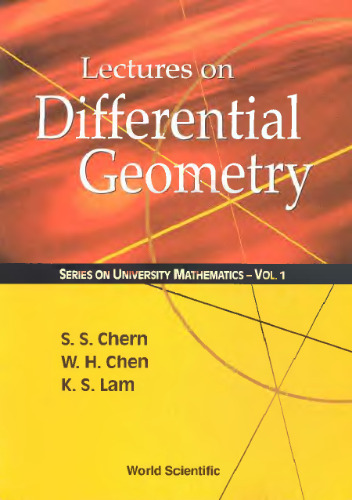 Lectures On Differential Geometry (University Mathematics)