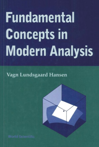 Fundamental concepts in modern analysis