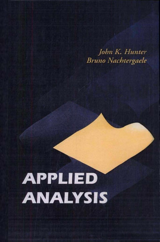 Applied Analysis