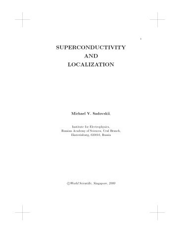Superconductivity and localization