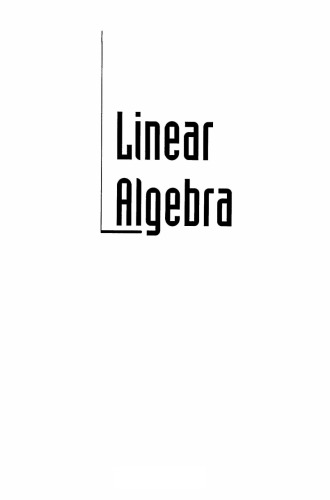Linear Algebra