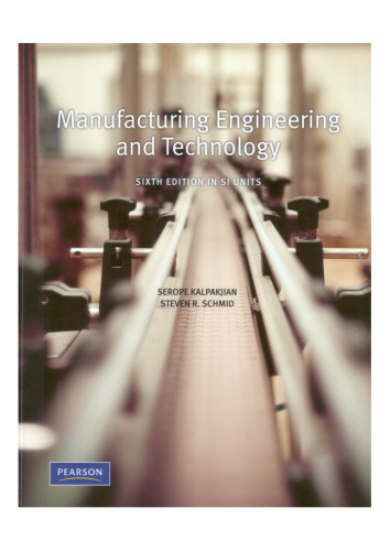 Manufacturing, Engineering and Technology SI