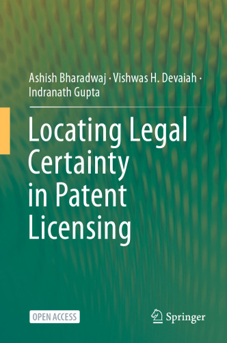 Locating Legal Certainty in Patent Licensing