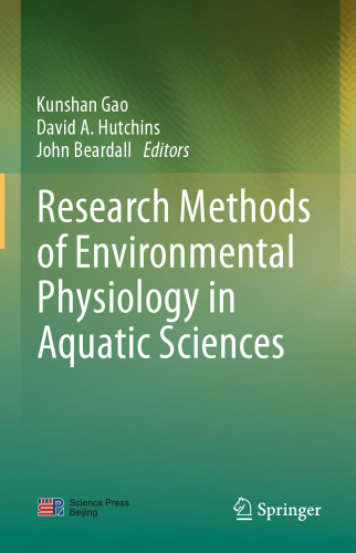 Research Methods of Environmental Physiology in Aquatic Sciences