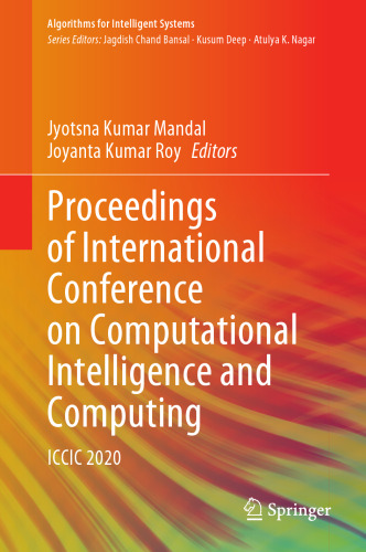 Proceedings of International Conference on Computational Intelligence and Computing: ICCIC 2020 (Algorithms for Intelligent Systems)