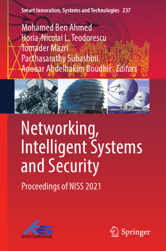 Networking, Intelligent Systems and Security: Proceedings of NISS 2021 (Smart Innovation, Systems and Technologies, 237)