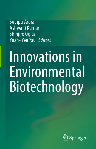 Innovations in Environmental Biotechnology