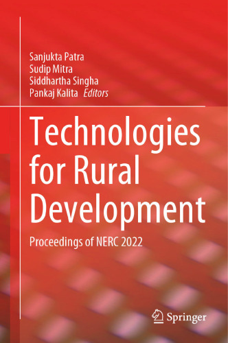 Technologies for Rural Development: Proceedings of NERC 2022