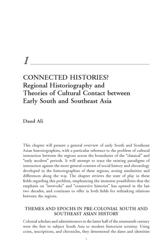 Islamic Connections: Muslim Societies in South and Southeast Asia