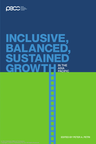 Inclusive, Balanced, Sustained Growth in the Asia-Pacific