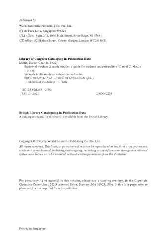 Statistical mechanics made simple: a guide for students and researchers