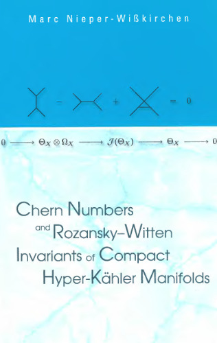Chern numbers and Rozansky-Witten invariants of compact Hyper-Kahler manifolds