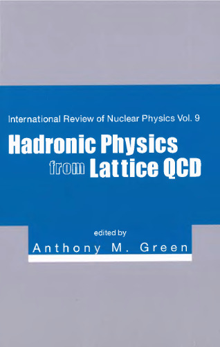 Hadronic physics from lattice QCD