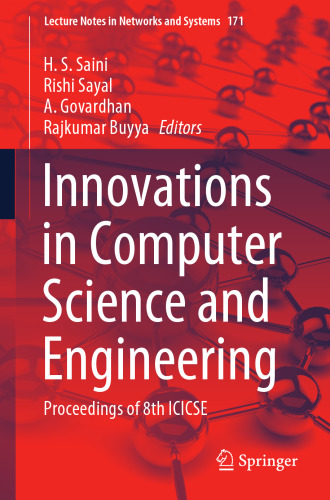 Innovations in Computer Science and Engineering: Proceedings of 8th ICICSE (Lecture Notes in Networks and Systems, 171)