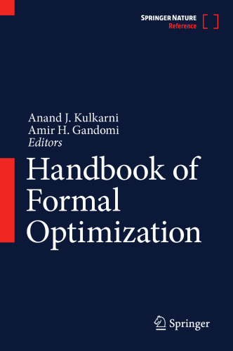 Handbook of Formal Optimization