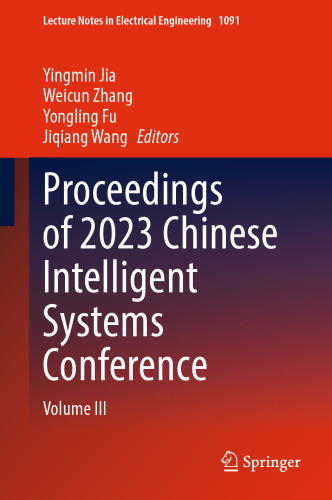 Proceedings of 2023 Chinese Intelligent Systems Conference: Volume III