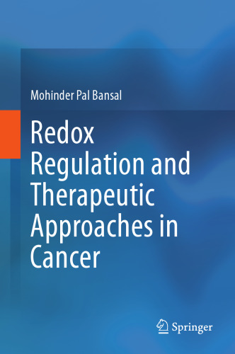 Redox Regulation and Therapeutic Approaches in Cancer
