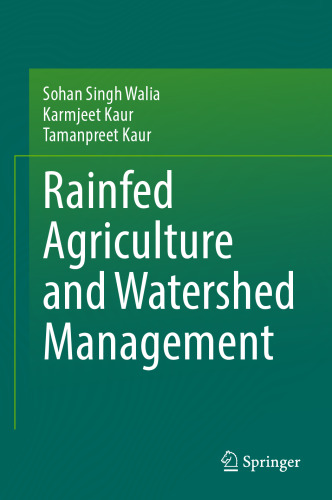 Rainfed Agriculture and Watershed Management