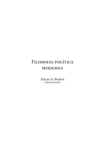 Teoria Política Moderna