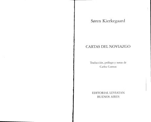 Cartas del noviazgo