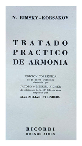 Tratado práctico de armonía