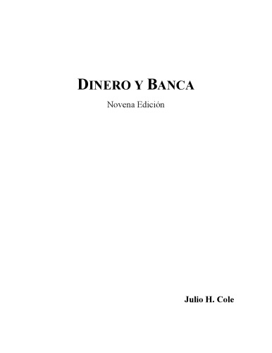 Dinero y Banca