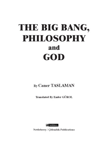 The Big Bang, Philosophy and God