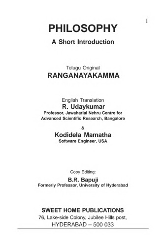 Philosophy: A Short Introduction