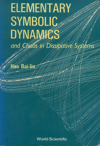Elementary symbolic dynamics and chaos in dissipative systems
