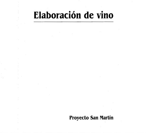 Elaboración de vino
