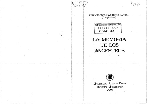 Vivir con los ancestros en el Antiguo Perú
