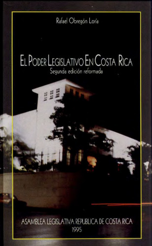 El poder legislativo en Costa Rica