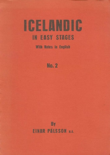 Icelandic in Easy Stages: Bk. 2