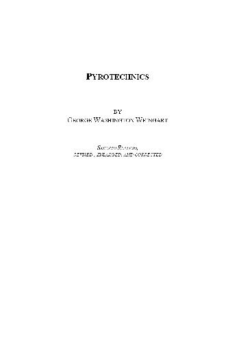 Pyrotechnics