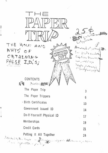 The Paper Trip I