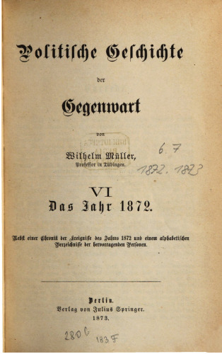 Das Jahr 1872
