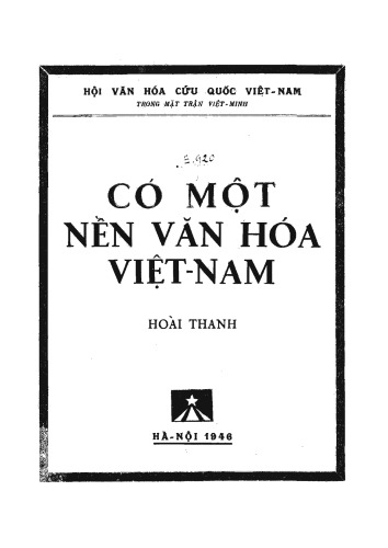 Có một nền văn hóa Việt Nam