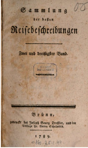 Sammlung der besten Reisebeschreibungen