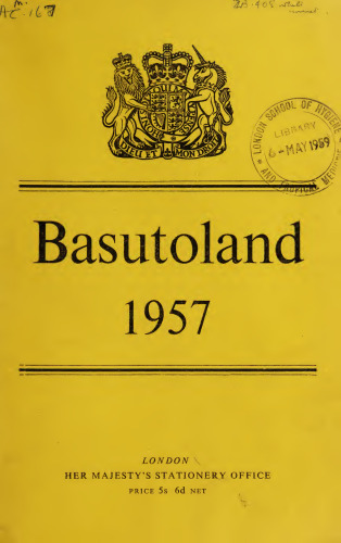 Basutoland for the year 1957.