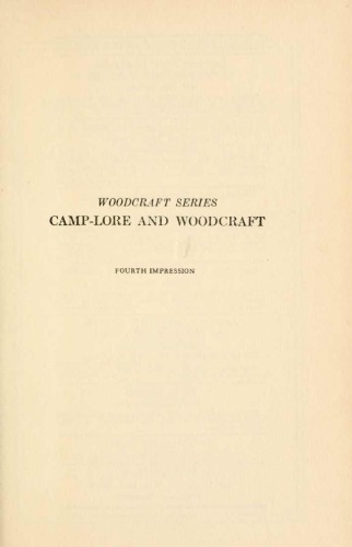 american boys book of camp lore and woodcraft