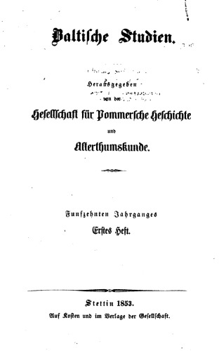 Baltische Studien