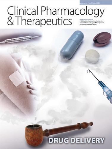 [Journal] Clinical Pharmacology Therapeutics Journal. Volume 85. Issue 5