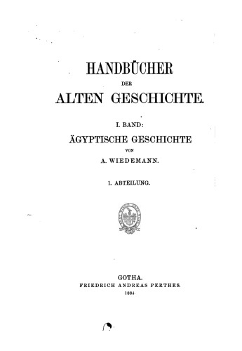 Ägyptische Geschichte