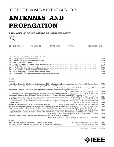 IEEE Transactions on Antennas and Propagation
