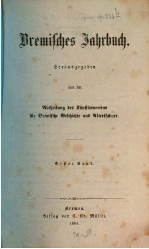 Bremisches Jahrbuch