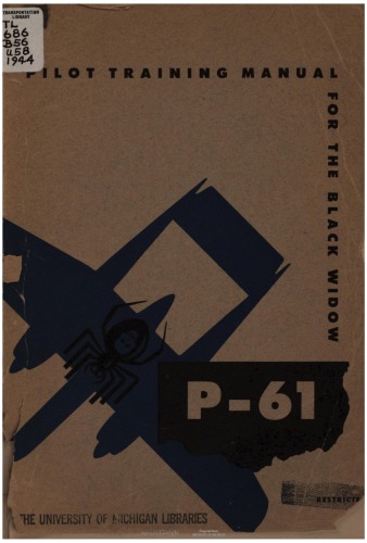 Pilot training manual for the P-40