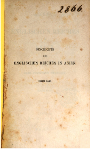 Geschichte des englischen Reiches in Asien