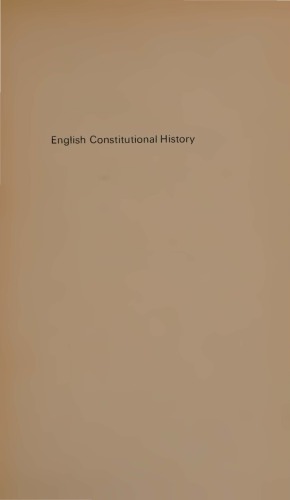 English Constitutional History