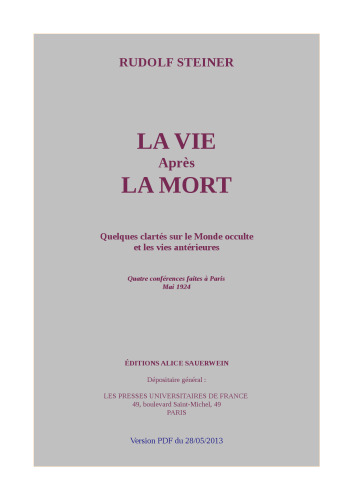La vie après la mort